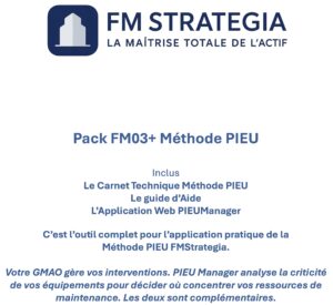 Pack FM03+ Méthode PIEU Carnet Technique + Guide d'Aide + AppsWeb PIEUManager