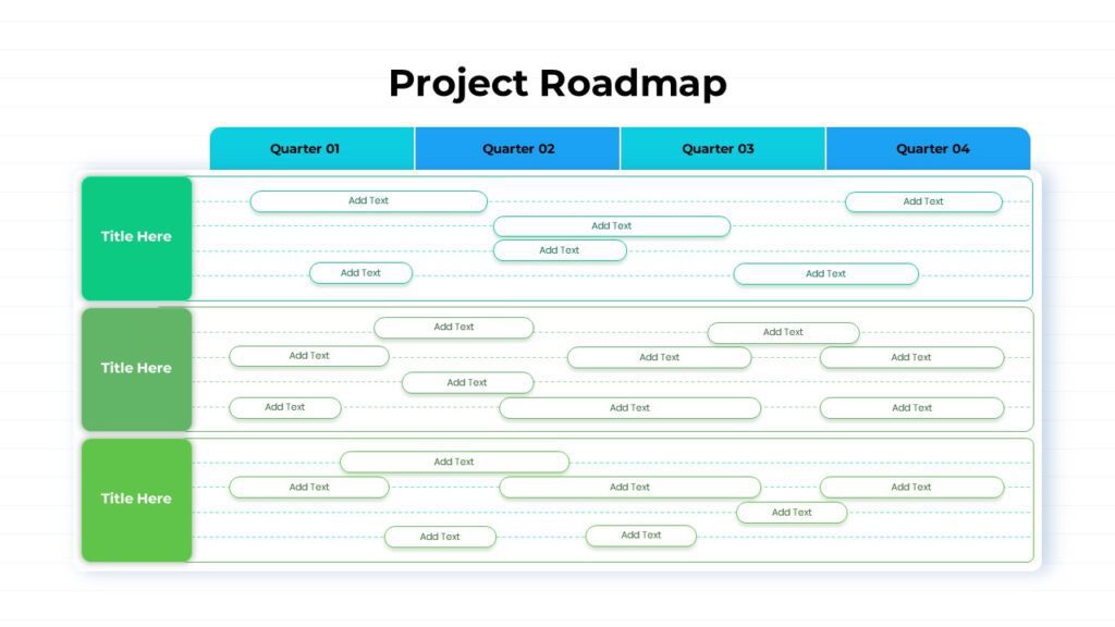 Smart Building : pourquoi 70% des projets échouent avant même d’être lancés 4 project roadmap infographics
